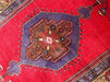 Vintage Hand Knotted Wool Area Rug 216cm x 114cm