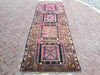 Vintage Hand Knotted Wool Area Rug 313 cm x 104 cm