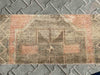 Vintage Hand-Knotted Wool Rug 113cm x 71cm