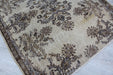 Vintage Hand-Knotted Wool Rug 123 cm x 145 cm Isparta Turkey