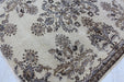 Vintage Hand-Knotted Wool Rug 123 cm x 145 cm Isparta Turkey