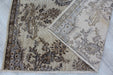 Vintage Hand-Knotted Wool Rug 123 cm x 145 cm Isparta Turkey