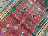 Vintage Hand-Knotted Wool Rug 131cm x 81cm Isparta Turkey