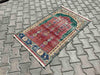 Vintage Hand-Knotted Wool Rug 131cm x 81cm Isparta Turkey