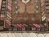 Vintage Hand Knotted Wool Rug 148cm x 95cm From Turkey