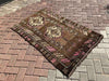 Vintage Hand Knotted Wool Rug 148cm x 95cm From Turkey