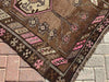 Vintage Hand Knotted Wool Rug 148cm x 95cm From Turkey