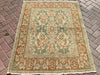 Vintage Hand Knotted Wool Rug 160cm x 127cm Turkey 1970's