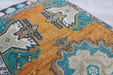 Vintage Hand-Knotted Wool Rug 208cm x 122cm