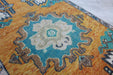 Vintage Hand-Knotted Wool Rug 208cm x 122cm