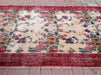 Vintage Hand Knotted Wool Rug 210cm x 115cm Made in Turkey