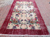 Vintage Hand Knotted Wool Rug 210cm x 115cm Made in Turkey