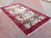 Vintage Hand Knotted Wool Rug 210cm x 115cm Made in Turkey
