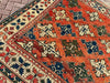 Vintage Hand Knotted Wool Rug 223x198 cm Turkish Design