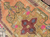Vintage Hand Knotted Wool Rug 230cm x 130cm From Turkey