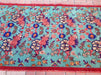 Vintage Hand Knotted Wool Rug 233cm x 104cm from Turkey