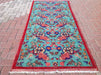 Vintage Hand Knotted Wool Rug 233cm x 104cm from Turkey