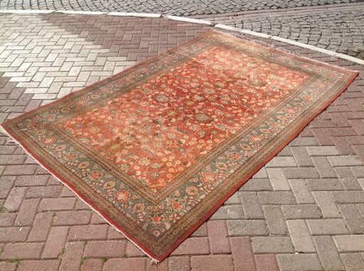 Vintage Hand Knotted Wool Rug 256cm x 170cm Turkey