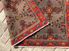 Vintage Hand Knotted Wool Rug 258 cm x 121 cm Turkish Design