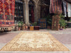 Vintage Hand-Knotted Wool Rug 297cm x 196cm Isparta Turkey