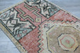Vintage Hand-Knotted Wool Rug 43cm x 94cm Isparta Turkey