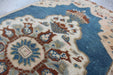 Vintage Hand-Knotted Wool Rug 44x89 cm from Isparta Turkey