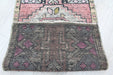 Vintage Hand-Knotted Wool Rug 46 cm x 89 cm