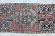 Vintage Hand-Knotted Wool Rug 46 cm x 89 cm