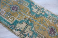 Vintage Hand-Knotted Wool Rug 46cm x 109cm Turquie