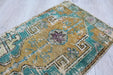 Vintage Hand-Knotted Wool Rug 46cm x 109cm Turquie