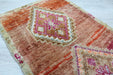 Vintage Hand-Knotted Wool Rug 46cm x 80cm Isparta Turkey