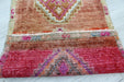 Vintage Hand-Knotted Wool Rug 46cm x 80cm Isparta Turkey