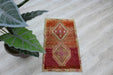 Vintage Hand-Knotted Wool Rug 46cm x 80cm Isparta Turkey