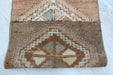Vintage Hand-Knotted Wool Rug 46cm x 92cm Isparta Turkey