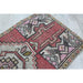 Vintage Hand-Knotted Wool Rug 47cm x 95cm Isparta Turkey
