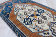 Vintage Hand-Knotted Wool Rug 53cm x 110cm
