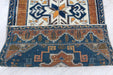 Vintage Hand-Knotted Wool Rug 53cm x 110cm