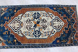 Vintage Hand-Knotted Wool Rug 53cm x 110cm