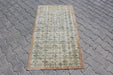 Vintage Hand-Knotted Wool Rug 82x152cm Isparta Turkey