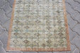 Vintage Hand-Knotted Wool Rug 82x152cm Isparta Turkey