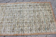 Vintage Hand-Knotted Wool Rug 82x152cm Isparta Turkey
