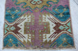Vintage Hand-Knotted Wool Rug Cayne 45cm x 79cm