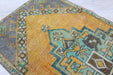 Vintage Hand-Knotted Wool Rug Daisy 49Cm X 105Cm
