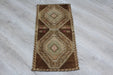 Vintage Hand-Knotted Wool Rug Zane 41cm x 81cm