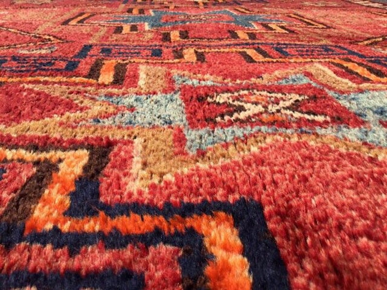 Vintage Handknotted Pastel Rug 318cm x 160cm Vintage #187