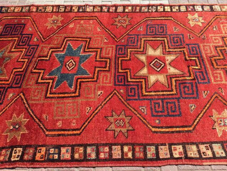 Vintage Handknotted Pastel Rug 318cm x 160cm Vintage #187