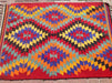 Vintage Handwoven Kilim Rug 127cm x 91cm Unique Design