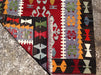 Vintage Handwoven Kilim Rug 128cm x 94cm Unique Design