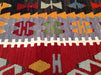 Vintage Handwoven Kilim Rug 128cm x 94cm Unique Design