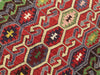 Vintage Handwoven Kilim Rug 129 cm x 87 cm Wool Cotton